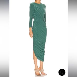 Norma Kamali Long Sleeve Diana Gown